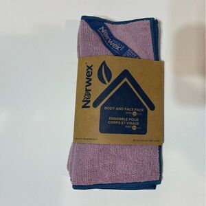 Norwex Mini Face & Body Cloths set of 3 NWT